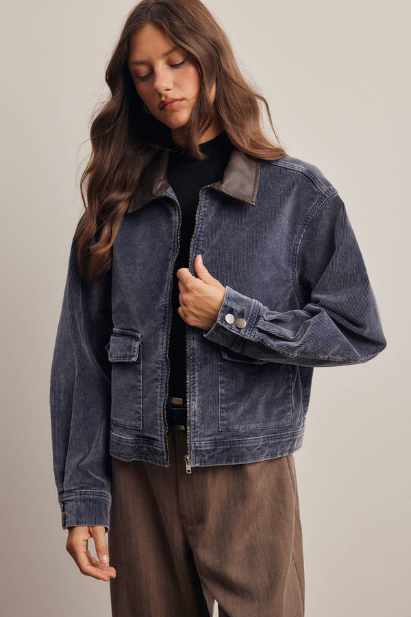 Washed Corduroy Jacket