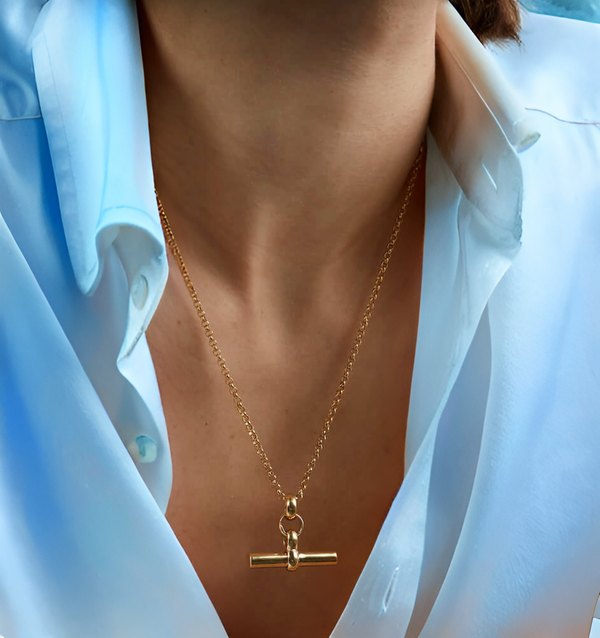 T Bar Toggle Necklace