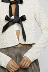 Sequin Bow Jacket