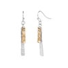 Hammered Metal Earrings