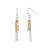 Hammered Metal Earrings