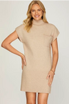 Mock Neck Dress