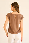 Jeweled Sleeve Top