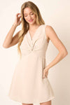Twist Front Dress