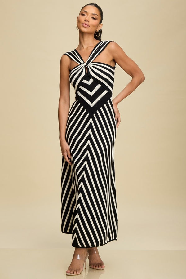 Striped Maxi Dress