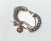 Horn & Evil Eye Bracelet