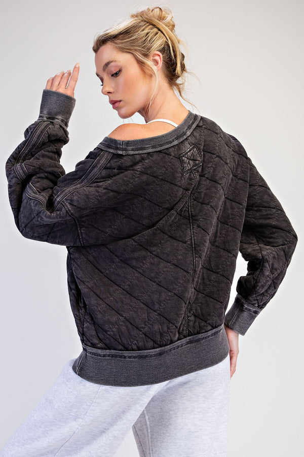 Off Shoulder Pullover