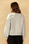 Lace Accent Cardigan
