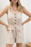 Button Down Romper