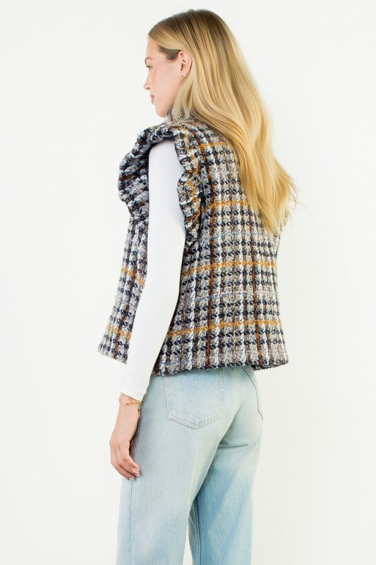 Tweed Vest