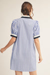 Striped Shift Dress