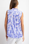 Surplice Sleeveless Top