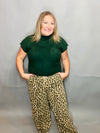 Leopard Parachute Pants