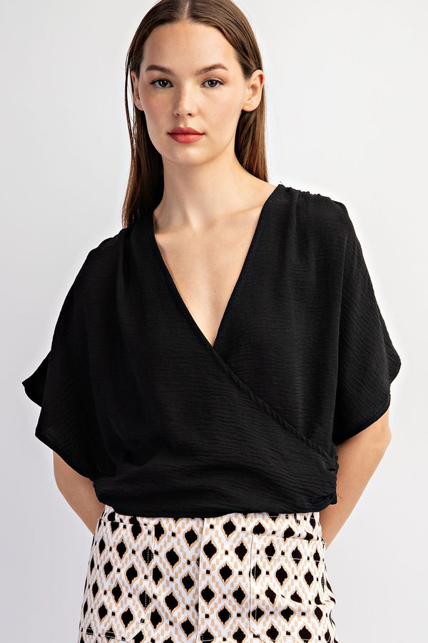 Loose Fit V Neck