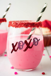 XOXO Wine Glass