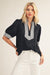 Stripe Contrast Top