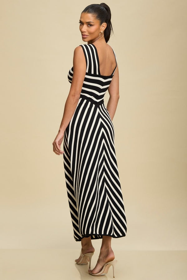 Striped Maxi Dress