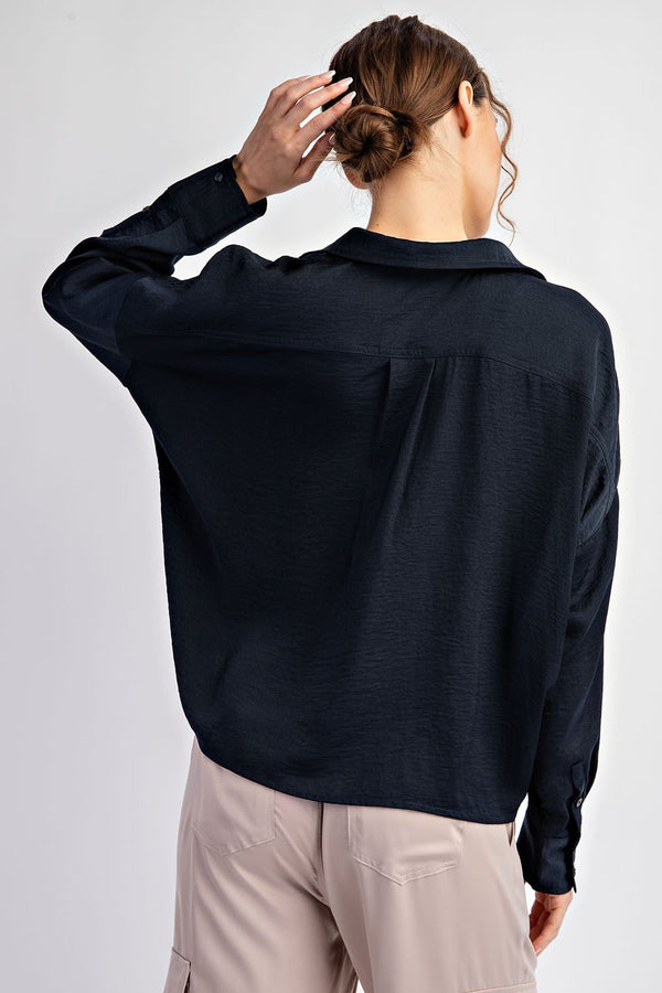 Twist Front Blouse