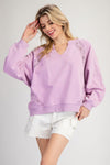 Lace Trim Pullover