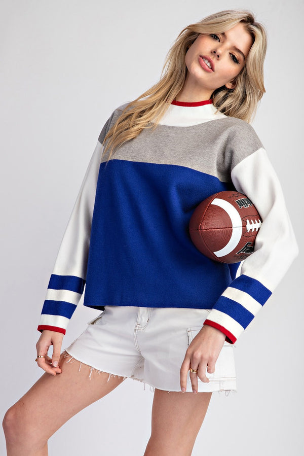Color Block Sweater