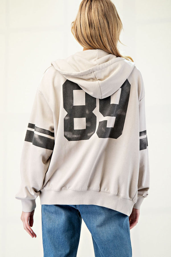 Varsity Zip Up Jacket