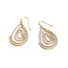 Swirl Teardrop Earrings