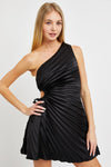 One Shoulder Cut Out Dress