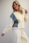 Color Block Pullover