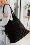 Quilted Puffer Bag