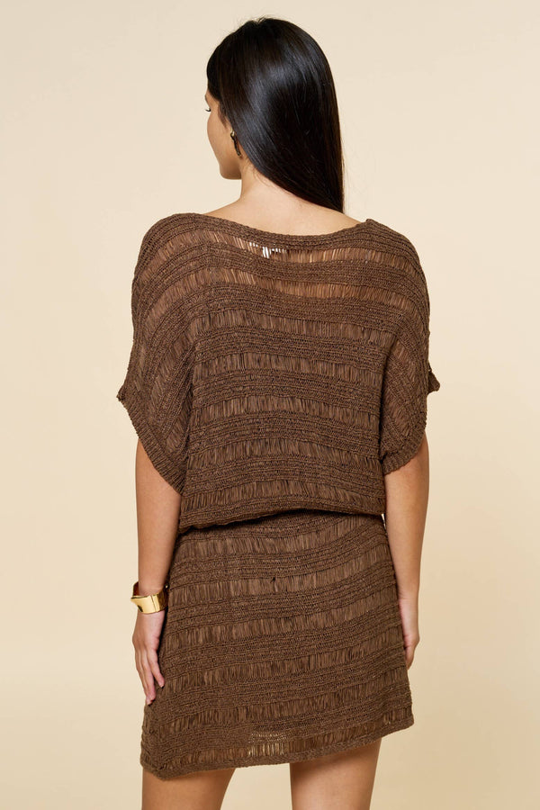 Open Stitch Dress