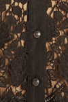 Lace Button Down Top