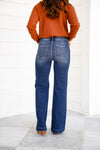 Double Waistband Jeans