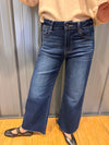Mid Rise Crop Jeans