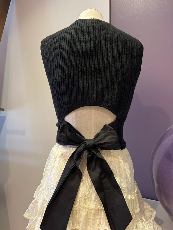 Back Bow Sweater
