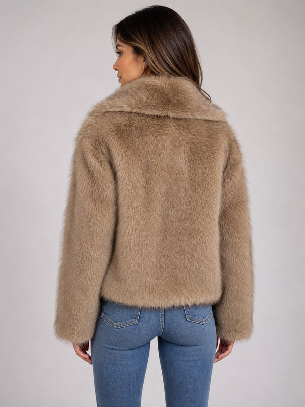 Faux Fur Jacket