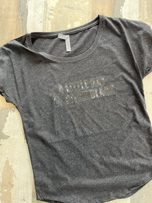 Pitch Black Tee ~ A Trendy Original