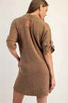 Waffle Knit Dress