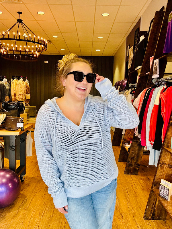 Breezy Crochet Hoodie