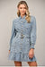 Belted Denim Dress