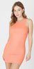 High Necked Ribbed Dress