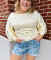Boat Neck Dolman Sweater