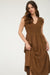 Flutter Sleeve Maxi Dress