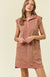 Grommet Sweatshirt Dress