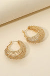 Filigree Hoop Earrings