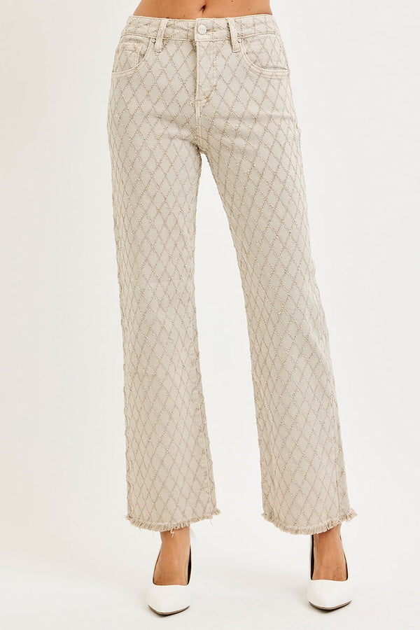 Textured Jeans
