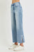 High Rise Crop Embroidered Jean by Risen