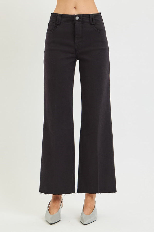 Black Crease Detail Jean by Risen