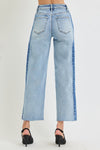 Side Contrast Jeans by Risen