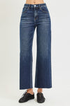 Deep Blue Wide Jean by Risen