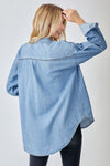 Risen Denim Button Down Shirt